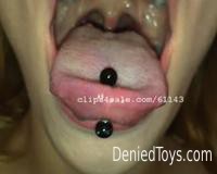 mouth, mouth fetish, vore, tongue, long tongue, tongue piercing